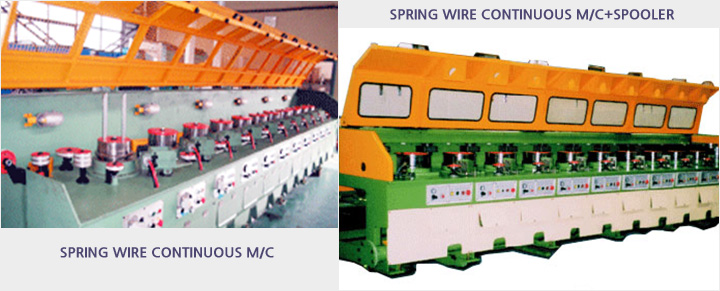 Spring Wire Continuous M/C / Spring Wire Continuous M/C + Spooler
